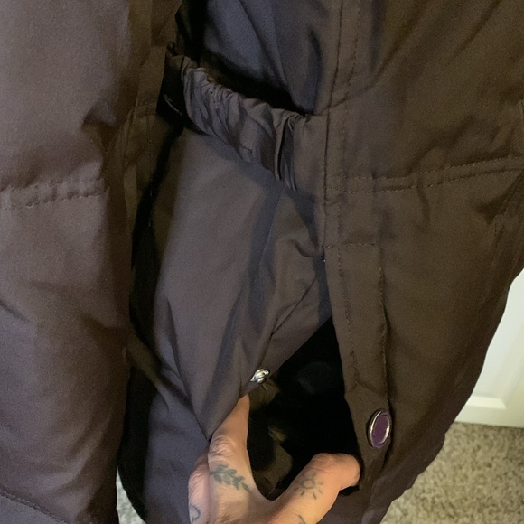 Vintage Faded Glory Brown Long Puff Coat - Picture 2 of 11